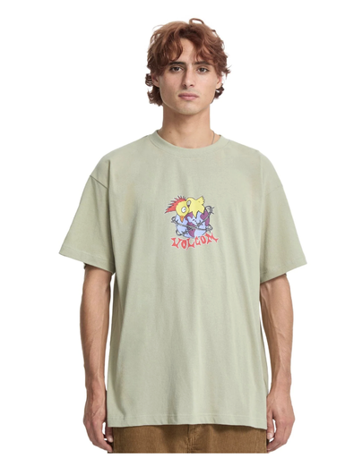 Camiseta Volcom New Born - Green Tea