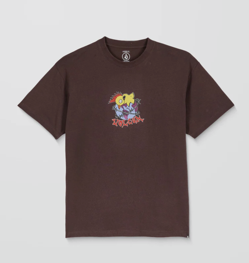 Camiseta Volcom New Born - Cacao