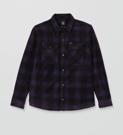 Sobrecamisa Volcom Bowered - Dark Purple