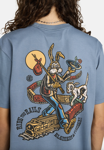 Camiseta Element Timber On Track - Blue Mirage (bmk0)