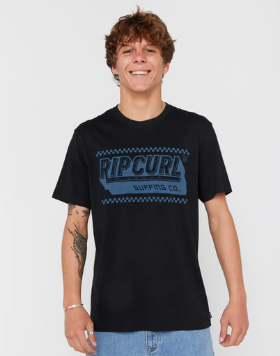 Camiseta Rip Curl Sportline Invader - Black