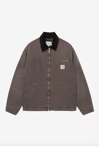 Chaqueta Carhartt WIP OG Detroit - Tobacco/Black, Stone Canvas