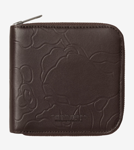 Cartera Carhartt WIP Camo Duck - Palisander/Silver