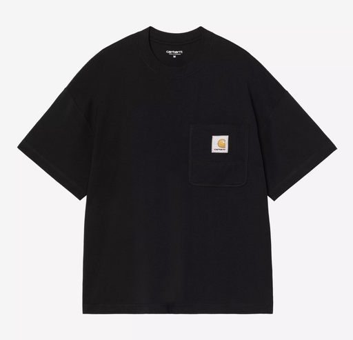 Camiseta Carhartt WIP Work Pocket - Black