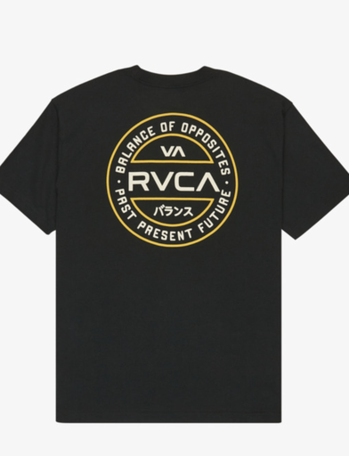 Camiseta Rvca Logo Pack - Black