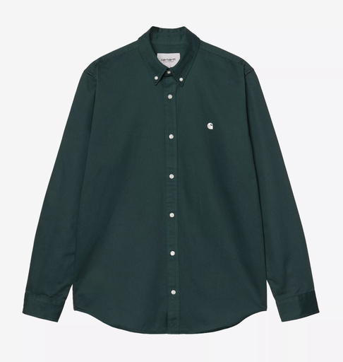 Camisa Carhartt WIP L/S Madison - Dark Fir/Wax