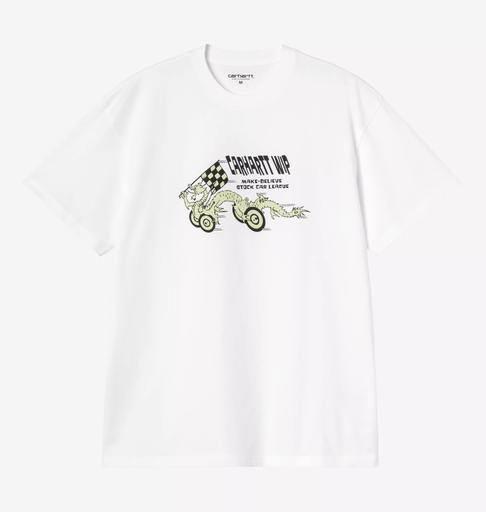 Camiseta Carhartt WIP Make Believe - White