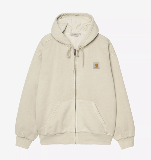 Sudadera con Cremallera Carhartt WIP Vista - Fleur de Sel (Garment dyed)