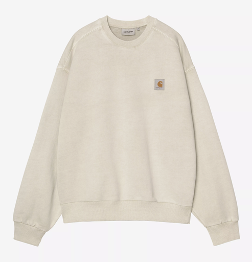 Sudadera Carhartt WIP Vista - Fleur de Sel (Garment dyed)