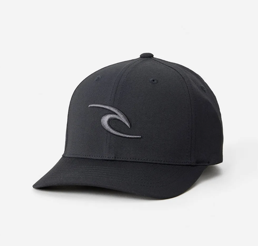 Gorra Rip Curl Tepan 2.0 Flexfit - Black