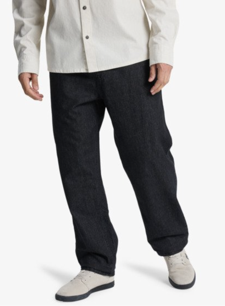 Vaqueros Quiksilver Taxer Regular - Black