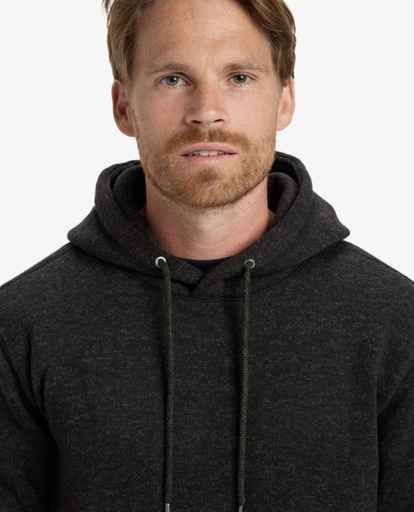 Sudadera con capucha Quiksilver Keller - Black Heather (kvjh)