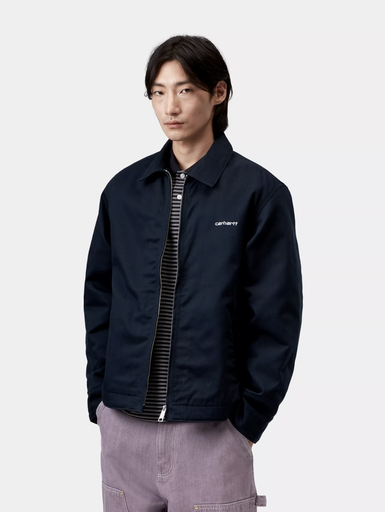 Chaqueta Carhartt WIP Module Script - Deep Night/White (rigid)