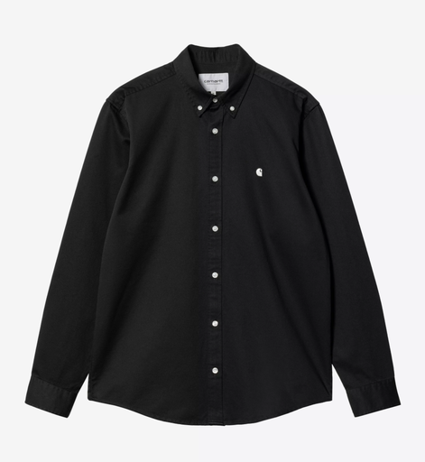 Camisa Carhartt WIP Madison - Black/Wax
