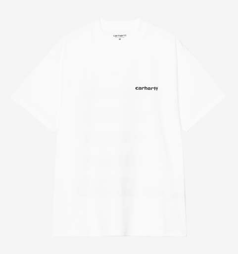 Camiseta Carhartt WIP Archive Lines - White
