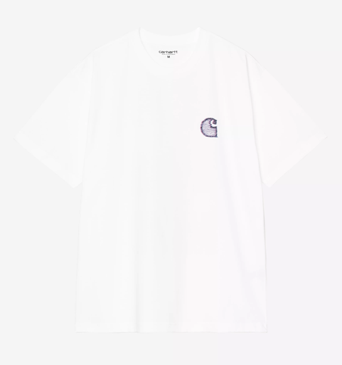 Camiseta Carhartt WIP Mind Your Head - White