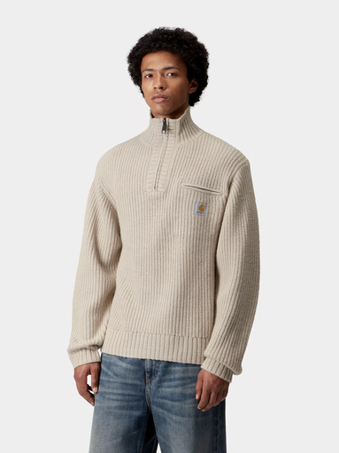 Sueter con Cremallera Carhartt Wip Detroit Half Zip - Fleur De Sel