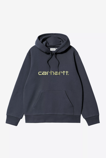Sudadera con Capucha Carhartt WIP Sweat - Deep Night/Gentle Green