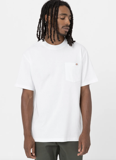 Camiseta Dickies Con Bolsillo Luray - White