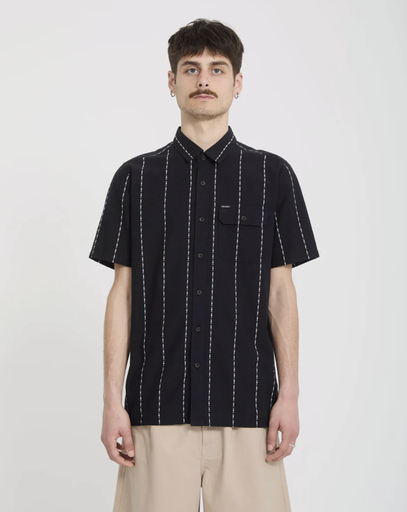 Camisa Volcom Whitworth - Gloss Black