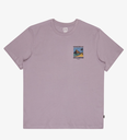 Camiseta Billabong Post Cards A/Div Premium - Purple Ash