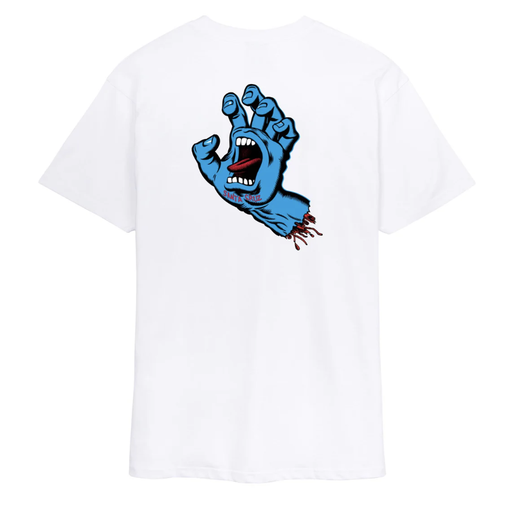 Camiseta Santa Cruz Screaming Hand Vhest - White