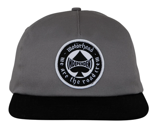 Gorra Independent Motorhead Spade - Char/Black