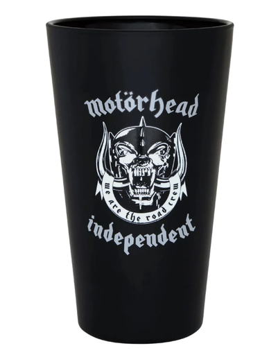 Vaso Independent Motorhead Warpig Pint - Black