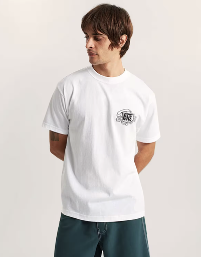 Camiseta Vans Hot Lines - White