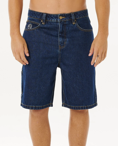 Pantalón Corto Vaquero Rip Curl Nu Dose 22" - True Indigo