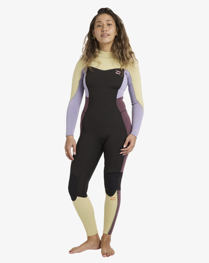 Traje de Surf Billabong 5/4mm Synergy - Grey Violet (gvo)