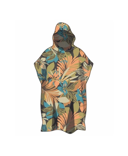 Toalla Poncho Billabong Womens - Black Pebble (bpb)