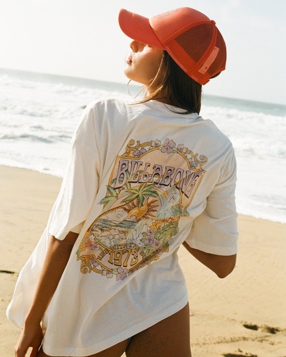 Camiseta Billabong Waterfall - Salt Crystal (scs)