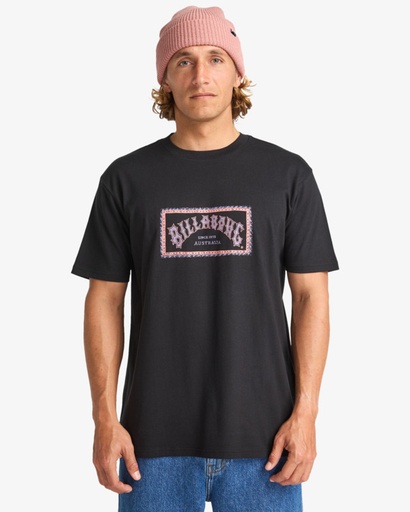 Camiseta Billabong Arch Frame - Black (blk)