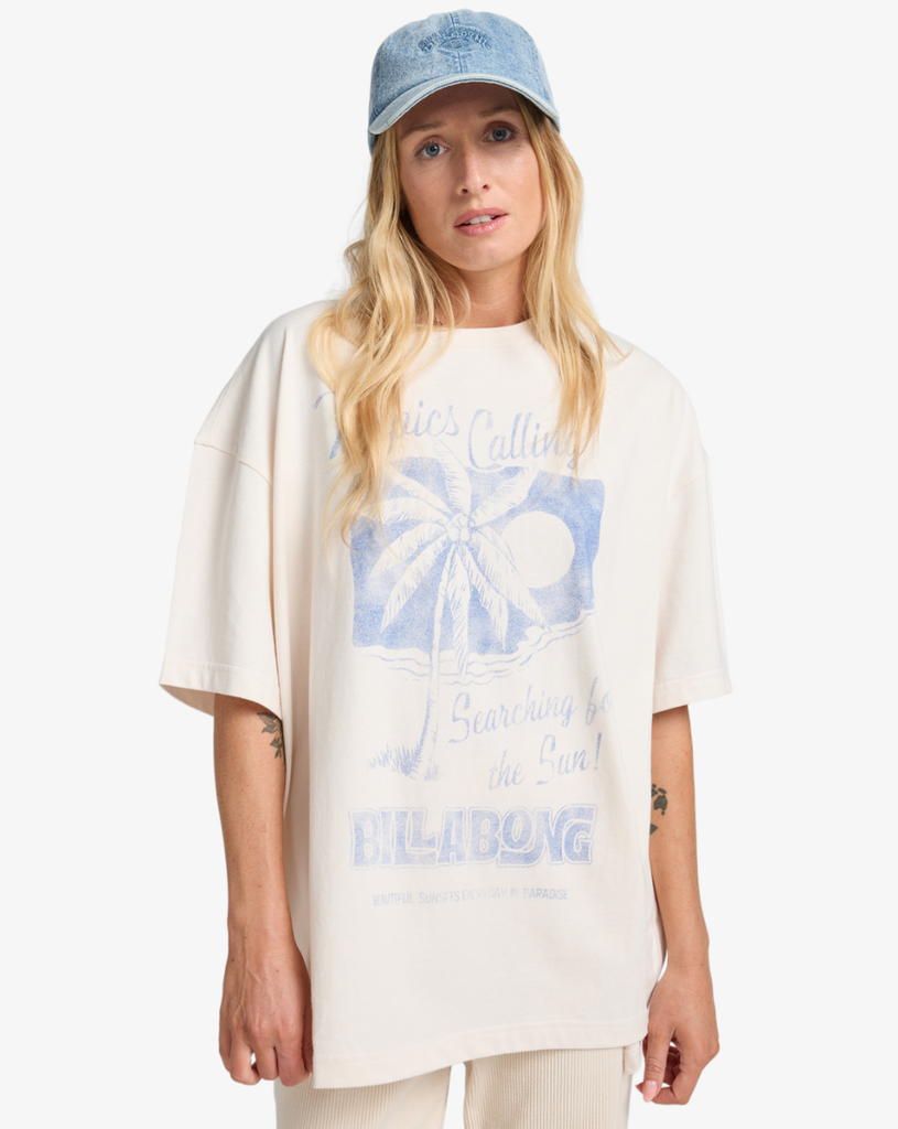 Camiseta Billabong This Sunny Time - Salt Crystal (scs)