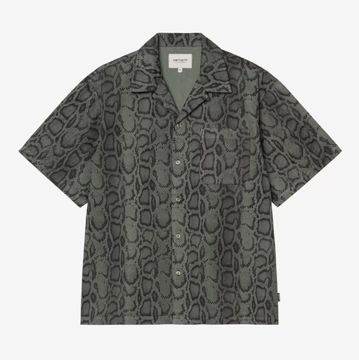 Camisa Carhartt WIP Snake Camo - Snake Camo/Leaf (Garment dyed)