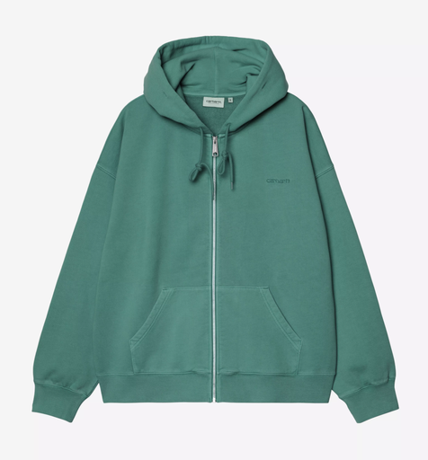 Sudadera con Cremallera Carhartt WIP Benton - Lily (Garment dyed)