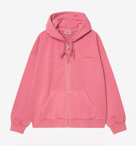 Sudadera con Cremallera Carhartt WIP Benton - Primrose (Garment dyed)