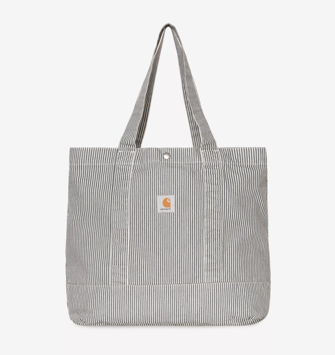 Bolso Tote Carhartt WIP Mercer - Mercer Stripe/Graphite/Wax (Stone Washed)