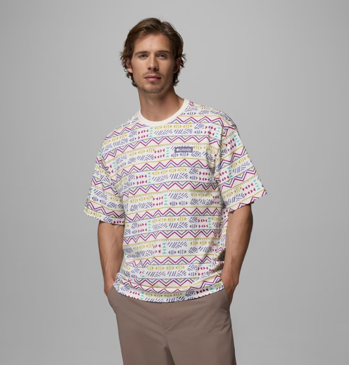 Camiseta Columbia CSC Heavyweight - Sea Salt/Horizons