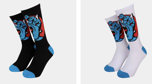 Calcetines Santa Cruz Pack 2 - Black/White