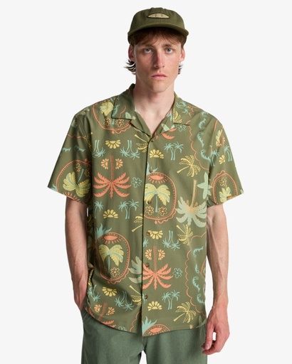 Camisa Billabong Vacay - Moss Green