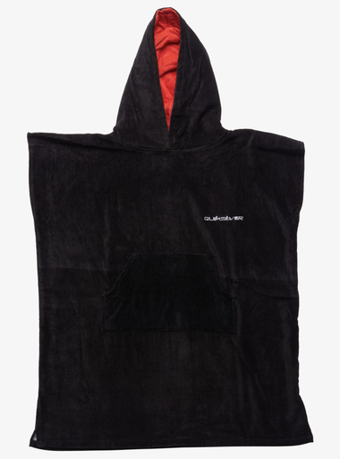 Toalla Poncho Quiksilver Hoody (Niño) - Black/Jet Black