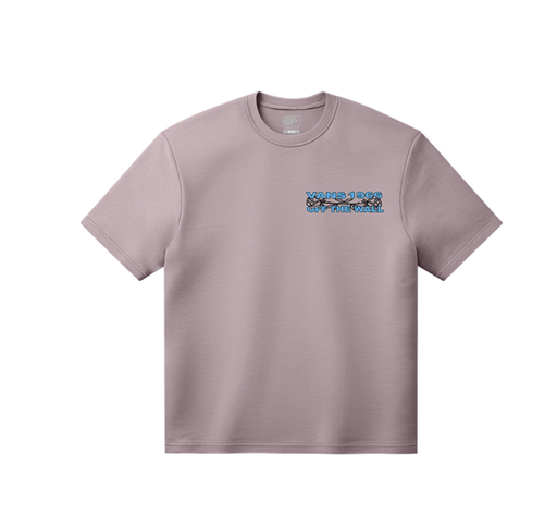 Camiseta Vans Barb Plate Loose - Misty Mauve
