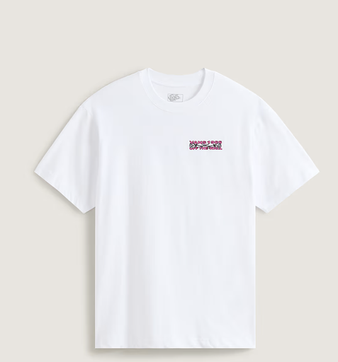 Camiseta Vans Barb Plate Loose - White