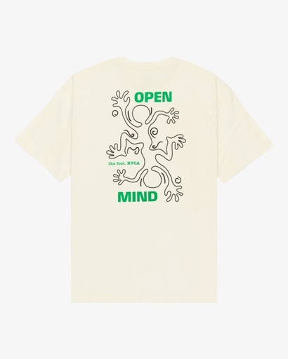 Camiseta Rvca The Fool - Antique White