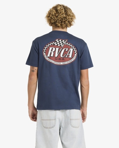 Camiseta RVCA Speed Check - Moody Blue