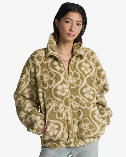 Polar con Cremallera Billabong First Light - Cactus Green (thw0)