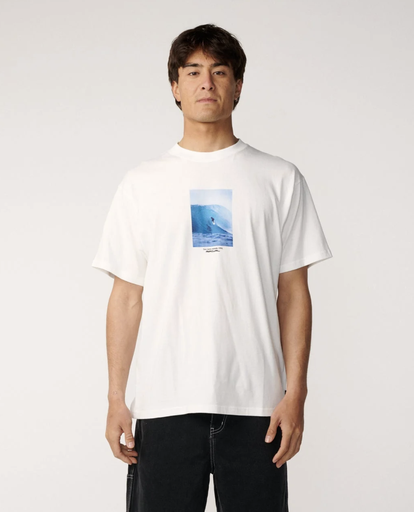 Camiseta Rip Curl S-Series Grambeau - Bone
