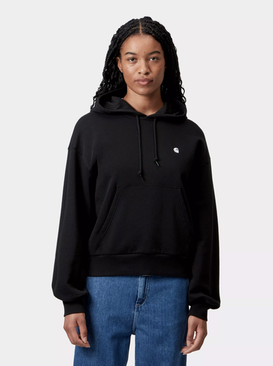 Sudadera con Capucha Carhartt WIP W' Casey - Black/Silver (Mujer)